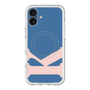 スリムプロテクションプレミアムケース with MagSafe［ オリジナル - initial color - K navy ］