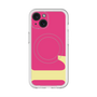 スリムプロテクションプレミアムケース with MagSafe［ オリジナル - initial color - L pink ］