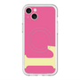 スリムプロテクションプレミアムケース with MagSafe［ オリジナル - initial color - L pink ］