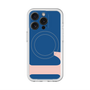 スリムプロテクションプレミアムケース with MagSafe［ オリジナル - initial color - L navy ］