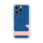 スリムプロテクションプレミアムケース with MagSafe［ オリジナル - initial color - L navy ］