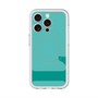 スリムプロテクションプレミアムケース with MagSafe［ オリジナル - initial color - L light green ］