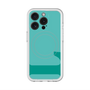 スリムプロテクションプレミアムケース with MagSafe［ オリジナル - initial color - L light green ］