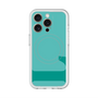 スリムプロテクションプレミアムケース with MagSafe［ オリジナル - initial color - L light green ］
