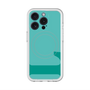 スリムプロテクションプレミアムケース with MagSafe［ オリジナル - initial color - L light green ］
