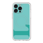 スリムプロテクションプレミアムケース with MagSafe［ オリジナル - initial color - L light green ］