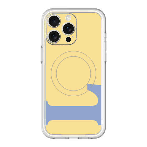 スリムプロテクションプレミアムケース with MagSafe［ オリジナル - initial color - L yellow ］