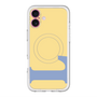 スリムプロテクションプレミアムケース with MagSafe［ オリジナル - initial color - L yellow ］