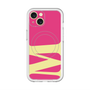 スリムプロテクションプレミアムケース with MagSafe［ オリジナル - initial color - M pink ］