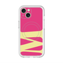 スリムプロテクションプレミアムケース with MagSafe［ オリジナル - initial color - M pink ］