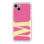 スリムプロテクションプレミアムケース with MagSafe［ オリジナル - initial color - M pink ］