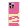 スリムプロテクションプレミアムケース with MagSafe［ オリジナル - initial color - M pink ］
