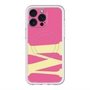 スリムプロテクションプレミアムケース with MagSafe［ オリジナル - initial color - M pink ］