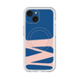 スリムプロテクションプレミアムケース with MagSafe［ オリジナル - initial color - M navy ］