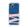 スリムプロテクションプレミアムケース with MagSafe［ オリジナル - initial color - M navy ］