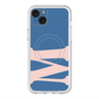 スリムプロテクションプレミアムケース with MagSafe［ オリジナル - initial color - M navy ］
