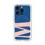 スリムプロテクションプレミアムケース with MagSafe［ オリジナル - initial color - M navy ］