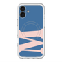 スリムプロテクションプレミアムケース with MagSafe［ オリジナル - initial color - M navy ］