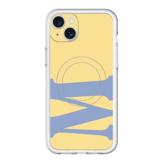 スリムプロテクションプレミアムケース with MagSafe［ オリジナル - initial color - M yellow ］