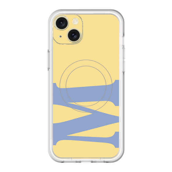 スリムプロテクションプレミアムケース with MagSafe［ オリジナル - initial color - M yellow ］