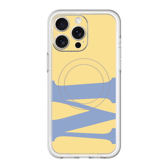スリムプロテクションプレミアムケース with MagSafe［ オリジナル - initial color - M yellow ］