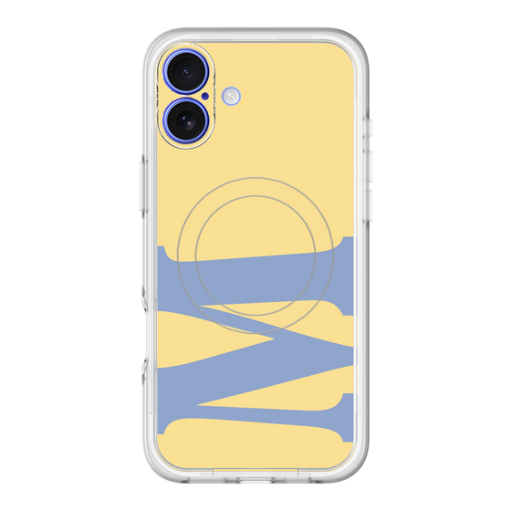 スリムプロテクションプレミアムケース with MagSafe［ オリジナル - initial color - M yellow ］
