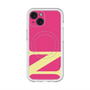 スリムプロテクションプレミアムケース with MagSafe［ オリジナル - initial color - N pink ］