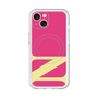 スリムプロテクションプレミアムケース with MagSafe［ オリジナル - initial color - N pink ］