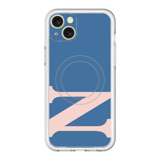 スリムプロテクションプレミアムケース with MagSafe［ オリジナル - initial color - N navy ］