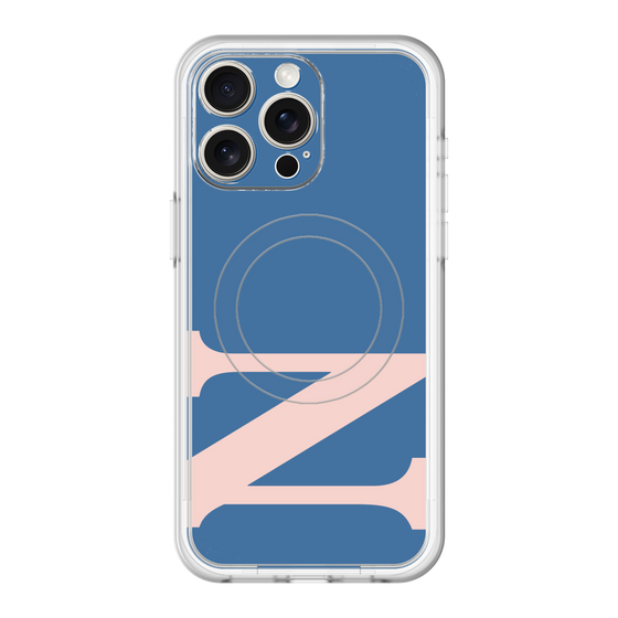 スリムプロテクションプレミアムケース with MagSafe［ オリジナル - initial color - N navy ］