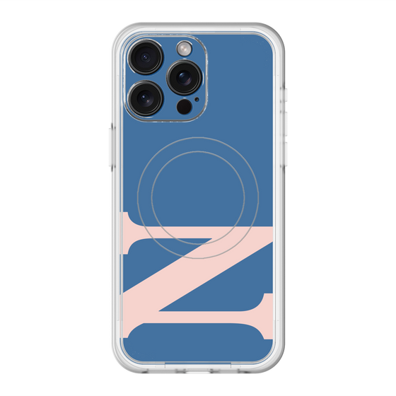 スリムプロテクションプレミアムケース with MagSafe［ オリジナル - initial color - N navy ］