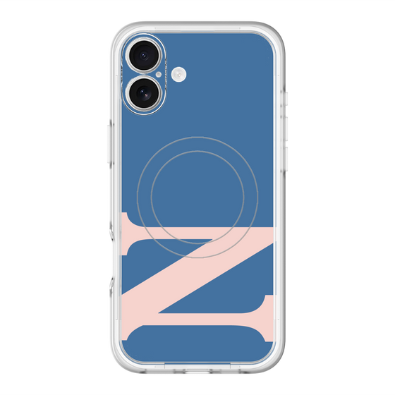 スリムプロテクションプレミアムケース with MagSafe［ オリジナル - initial color - N navy ］