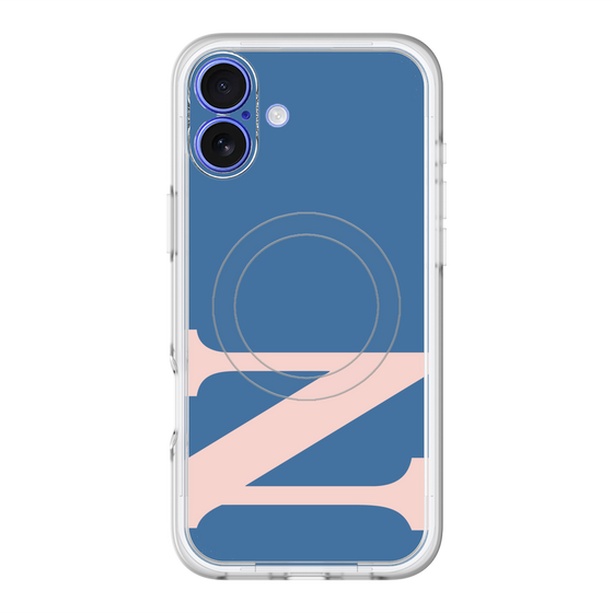 スリムプロテクションプレミアムケース with MagSafe［ オリジナル - initial color - N navy ］