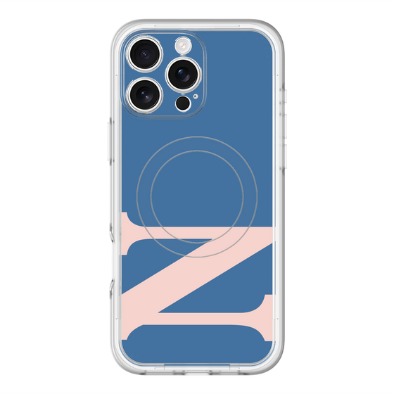 スリムプロテクションプレミアムケース with MagSafe［ オリジナル - initial color - N navy ］