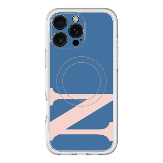 スリムプロテクションプレミアムケース with MagSafe［ オリジナル - initial color - N navy ］