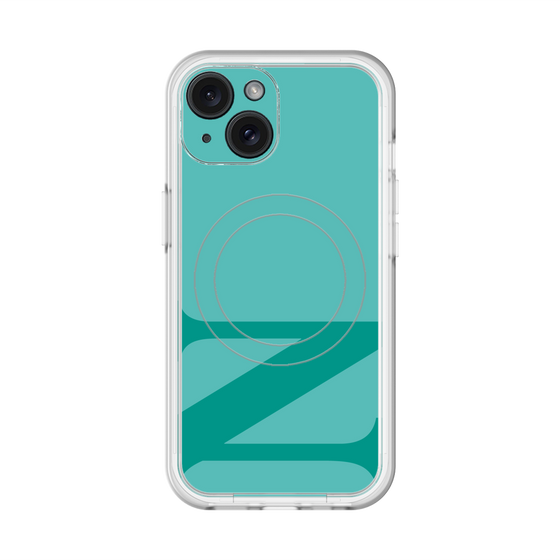 スリムプロテクションプレミアムケース with MagSafe［ オリジナル - initial color - N light green ］