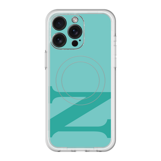 スリムプロテクションプレミアムケース with MagSafe［ オリジナル - initial color - N light green ］