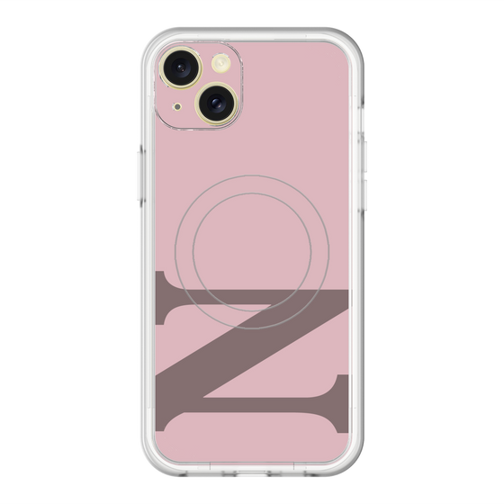 スリムプロテクションプレミアムケース with MagSafe［ オリジナル - initial color - N dusty pink ］