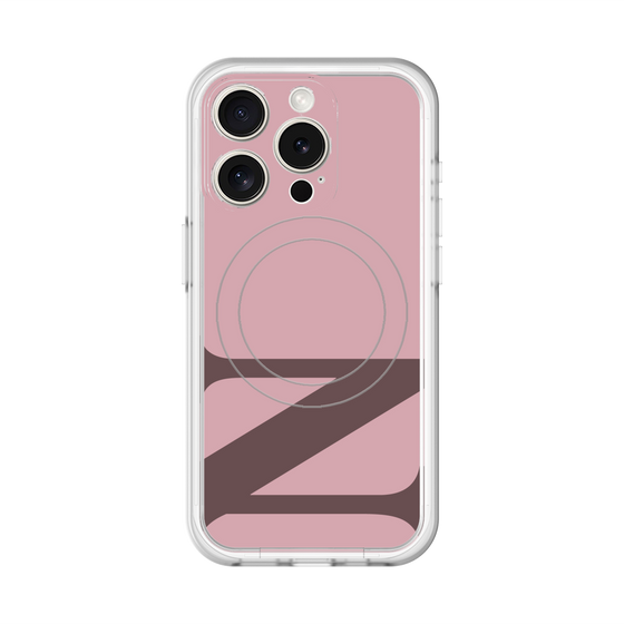 スリムプロテクションプレミアムケース with MagSafe［ オリジナル - initial color - N dusty pink ］