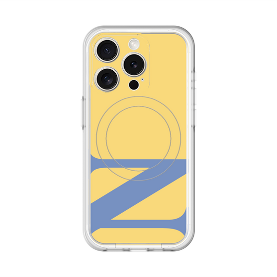 スリムプロテクションプレミアムケース with MagSafe［ オリジナル - initial color - N yellow ］