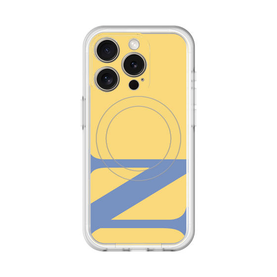 スリムプロテクションプレミアムケース with MagSafe［ オリジナル - initial color - N yellow ］