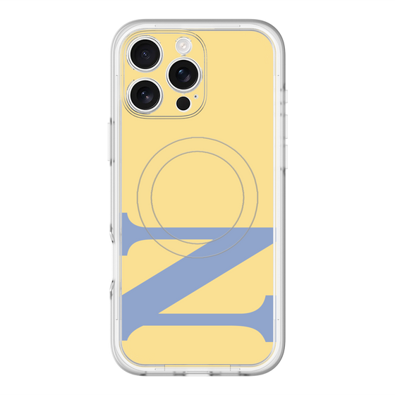 スリムプロテクションプレミアムケース with MagSafe［ オリジナル - initial color - N yellow ］