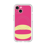 スリムプロテクションプレミアムケース with MagSafe［ オリジナル - initial color - O pink ］