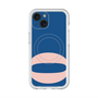 スリムプロテクションプレミアムケース with MagSafe［ オリジナル - initial color - O navy ］