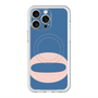 スリムプロテクションプレミアムケース with MagSafe［ オリジナル - initial color - O navy ］