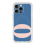 スリムプロテクションプレミアムケース with MagSafe［ オリジナル - initial color - O navy ］