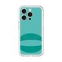 スリムプロテクションプレミアムケース with MagSafe［ オリジナル - initial color - O light green ］