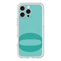 スリムプロテクションプレミアムケース with MagSafe［ オリジナル - initial color - O light green ］