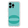 スリムプロテクションプレミアムケース with MagSafe［ オリジナル - initial color - O light green ］