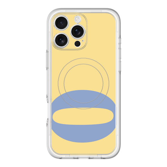スリムプロテクションプレミアムケース with MagSafe［ オリジナル - initial color - O yellow ］